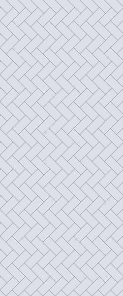 Grey Diagonal Herringbone Tile Acrylic Shower Wall Panel 2440mm x 1220mm (3mm Thick) - CladdTech