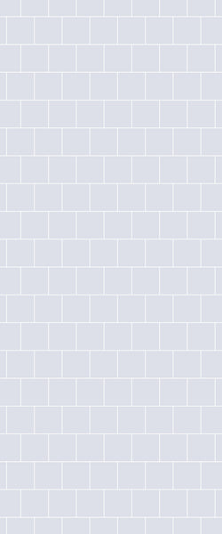 Grey Large Squares Acrylic Shower Wall Panel 2440mm x 1220mm (3mm Thick) - CladdTech