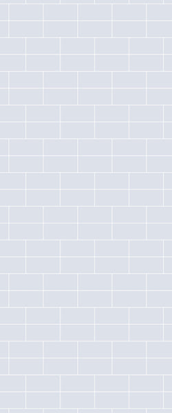 Grey Brickbond Acrylic Shower Wall Panel 2440mm x 1220mm (3mm Thick) - CladdTech