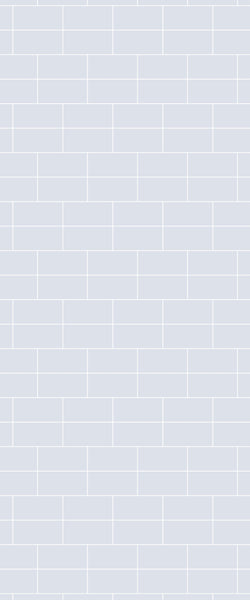 Grey Brickbond Acrylic Shower Wall Panel 2440mm x 1220mm (3mm Thick) - CladdTech