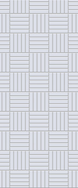 Grey Mosaic Acrylic Shower Wall Panel 2440mm x 1220mm (3mm Thick) - CladdTech