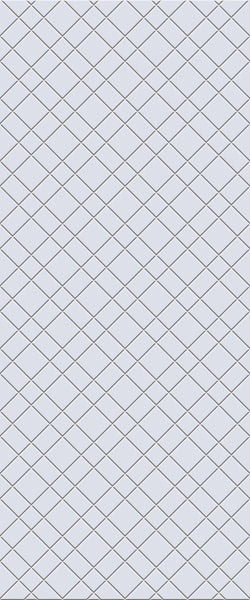 Grey Basket Weave Acrylic Shower Wall Panel 2440mm x 1220mm (3mm Thick) - CladdTech