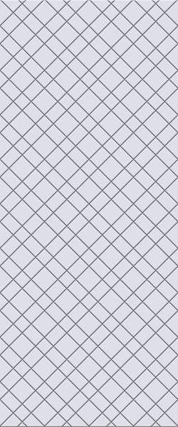 Grey Basket Weave Acrylic Shower Wall Panel 2440mm x 1220mm (3mm Thick) - CladdTech