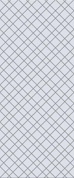 Grey Basket Weave Acrylic Shower Wall Panel 2440mm x 1220mm (3mm Thick) - CladdTech