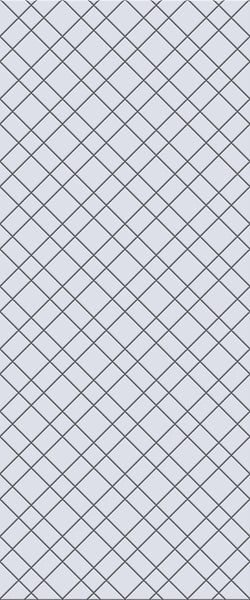 Grey Basket Weave Acrylic Shower Wall Panel 2440mm x 1220mm (3mm Thick) - CladdTech