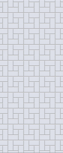 Grey Windmill Acrylic Shower Wall Panel 2440mm x 1220mm (3mm Thick) - CladdTech