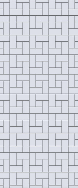 Grey Windmill Acrylic Shower Wall Panel 2440mm x 1220mm (3mm Thick) - CladdTech