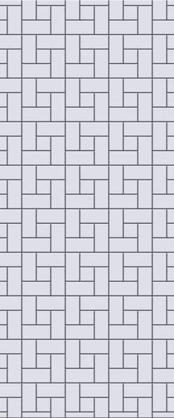 Grey Windmill Acrylic Shower Wall Panel 2440mm x 1220mm (3mm Thick) - CladdTech