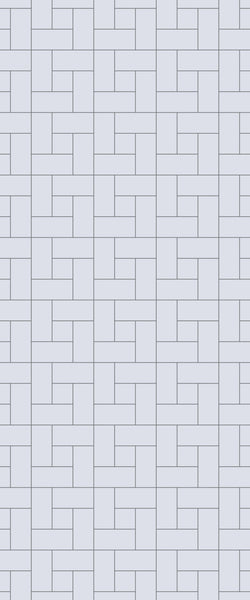 Grey Windmill Acrylic Shower Wall Panel 2440mm x 1220mm (3mm Thick) - CladdTech