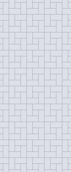 Grey Windmill Acrylic Shower Wall Panel 2440mm x 1220mm (3mm Thick) - CladdTech