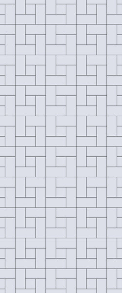 Grey Windmill Acrylic Shower Wall Panel 2440mm x 1220mm (3mm Thick) - CladdTech