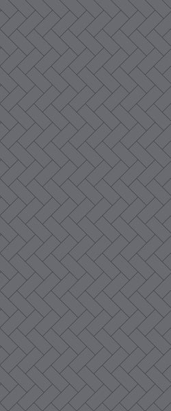 Grey Diagonal Herringbone Tile Acrylic Shower Wall Panel 2440mm x 1220mm (3mm Thick) - CladdTech