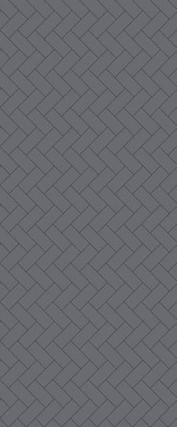 Grey Diagonal Herringbone Tile Acrylic Shower Wall Panel 2440mm x 1220mm (3mm Thick) - CladdTech
