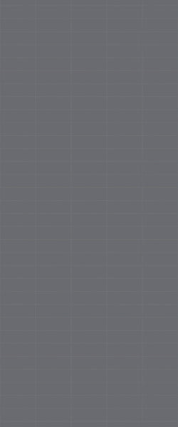 Grey Horizontal Block Acrylic Shower Wall Panel 2440mm x 1220mm (3mm Thick) - CladdTech