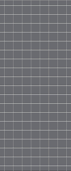 Grey Checkerboard Acrylic Shower Wall Panel 2440mm x 1220mm (3mm Thick) - CladdTech