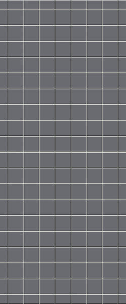 Grey Checkerboard Acrylic Shower Wall Panel 2440mm x 1220mm (3mm Thick) - CladdTech