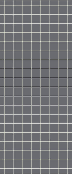 Grey Checkerboard Acrylic Shower Wall Panel 2440mm x 1220mm (3mm Thick) - CladdTech