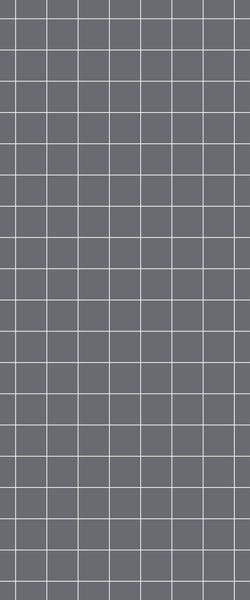 Grey Checkerboard Acrylic Shower Wall Panel 2440mm x 1220mm (3mm Thick) - CladdTech