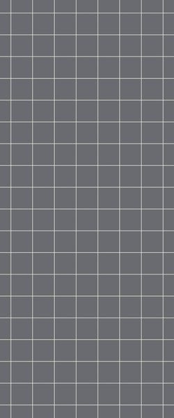 Grey Checkerboard Acrylic Shower Wall Panel 2440mm x 1220mm (3mm Thick) - CladdTech