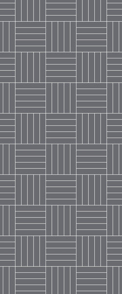 Grey Mosaic Acrylic Shower Wall Panel 2440mm x 1220mm (3mm Thick) - CladdTech