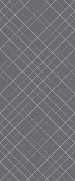 Grey Basket Weave Acrylic Shower Wall Panel 2440mm x 1220mm (3mm Thick) - CladdTech