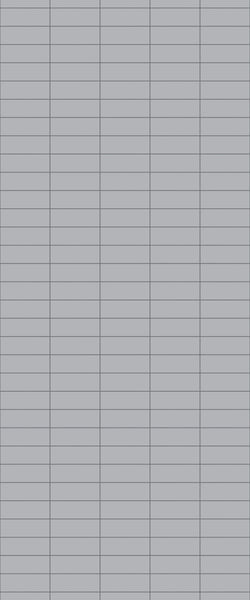 Grey Horizontal Block Acrylic Shower Wall Panel 2440mm x 1220mm (3mm Thick) - CladdTech