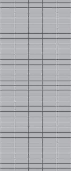 Grey Horizontal Block Acrylic Shower Wall Panel 2440mm x 1220mm (3mm Thick) - CladdTech