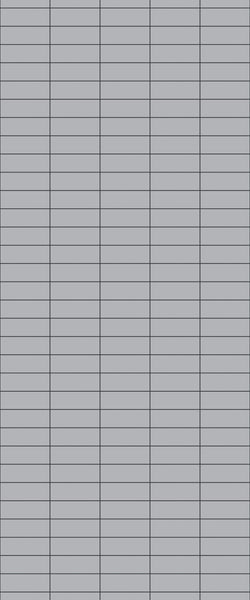 Grey Horizontal Block Acrylic Shower Wall Panel 2440mm x 1220mm (3mm Thick) - CladdTech