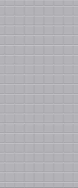 Grey Checkerboard Acrylic Shower Wall Panel 2440mm x 1220mm (3mm Thick) - CladdTech