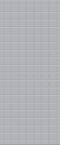 Grey Checkerboard Acrylic Shower Wall Panel 2440mm x 1220mm (3mm Thick) - CladdTech