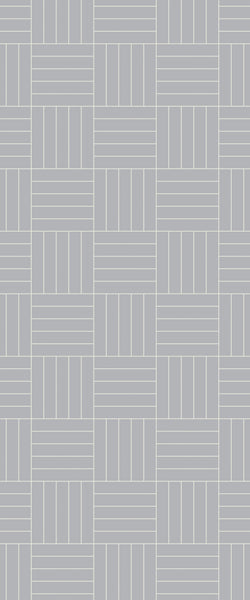 Grey Mosaic Acrylic Shower Wall Panel 2440mm x 1220mm (3mm Thick) - CladdTech