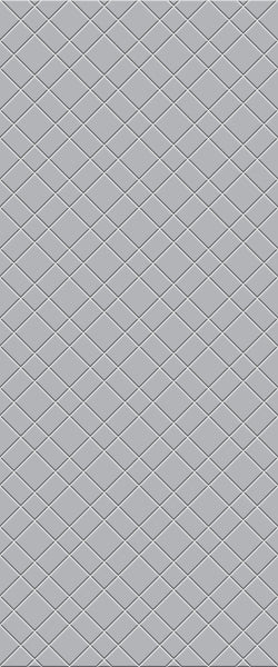 Grey Basket Weave Acrylic Shower Wall Panel 2440mm x 1220mm (3mm Thick) - CladdTech