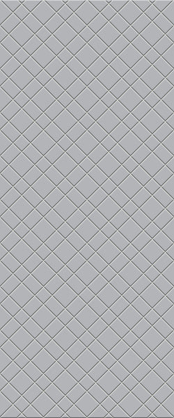 Grey Basket Weave Acrylic Shower Wall Panel 2440mm x 1220mm (3mm Thick) - CladdTech