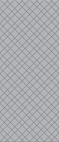 Grey Basket Weave Acrylic Shower Wall Panel 2440mm x 1220mm (3mm Thick) - CladdTech