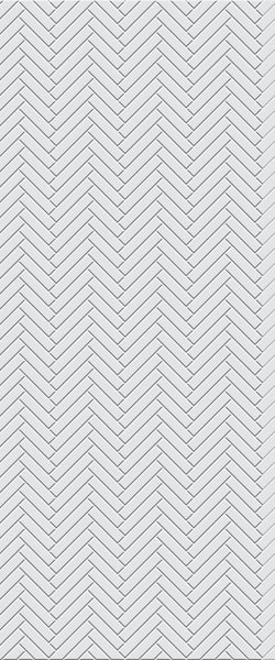 Grey Single Herringbone Tile Acrylic Shower Wall Panel 2440mm x 1220mm (3mm Thick) - CladdTech