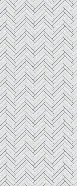 Grey Single Herringbone Tile Acrylic Shower Wall Panel 2440mm x 1220mm (3mm Thick) - CladdTech