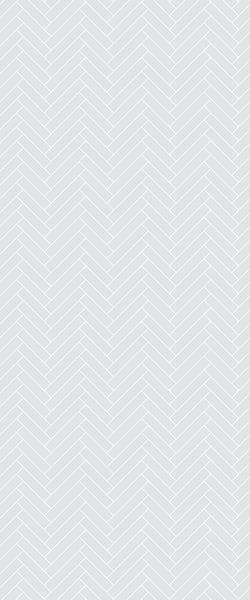 Grey Single Herringbone Tile Acrylic Shower Wall Panel 2440mm x 1220mm (3mm Thick) - CladdTech