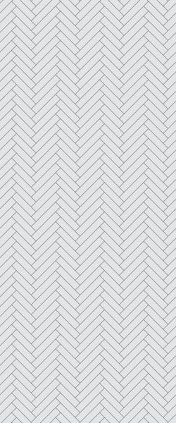 Grey Single Herringbone Tile Acrylic Shower Wall Panel 2440mm x 1220mm (3mm Thick) - CladdTech