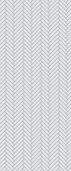 Grey Single Herringbone Tile Acrylic Shower Wall Panel 2440mm x 1220mm (3mm Thick) - CladdTech