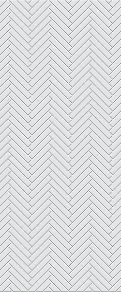 Grey Double Herringbone Tile Acrylic Shower Wall Panel 2440mm x 1220mm (3mm Thick) - CladdTech
