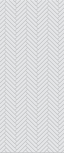 Grey Double Herringbone Tile Acrylic Shower Wall Panel 2440mm x 1220mm (3mm Thick) - CladdTech