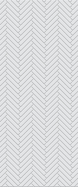 Grey Double Herringbone Tile Acrylic Shower Wall Panel 2440mm x 1220mm (3mm Thick) - CladdTech