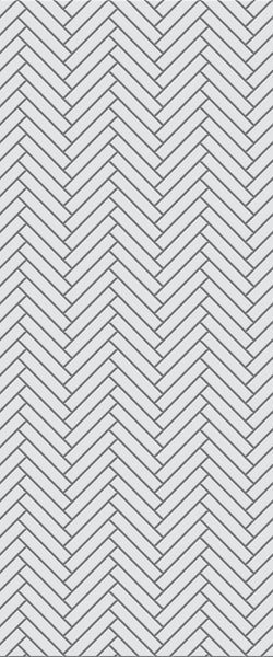 Grey Double Herringbone Tile Acrylic Shower Wall Panel 2440mm x 1220mm (3mm Thick) - CladdTech