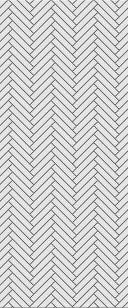 Grey Double Herringbone Tile Acrylic Shower Wall Panel 2440mm x 1220mm (3mm Thick) - CladdTech