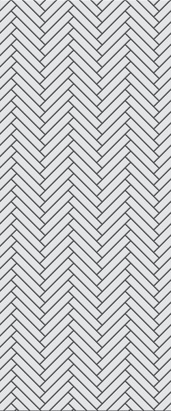 Grey Double Herringbone Tile Acrylic Shower Wall Panel 2440mm x 1220mm (3mm Thick) - CladdTech