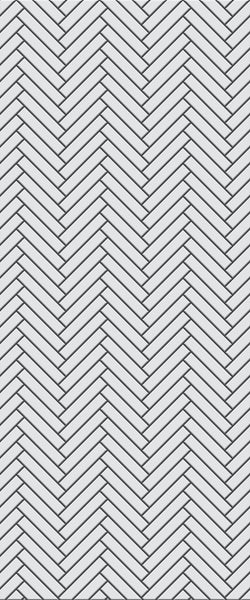 Grey Double Herringbone Tile Acrylic Shower Wall Panel 2440mm x 1220mm (3mm Thick) - CladdTech
