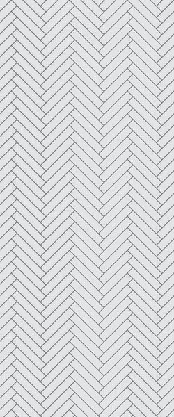 Grey Double Herringbone Tile Acrylic Shower Wall Panel 2440mm x 1220mm (3mm Thick) - CladdTech