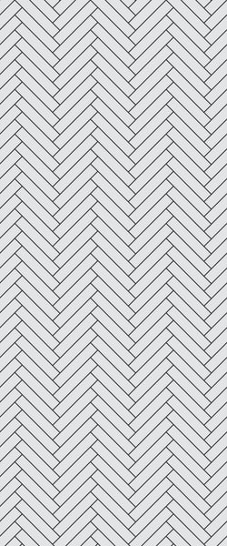 Grey Double Herringbone Tile Acrylic Shower Wall Panel 2440mm x 1220mm (3mm Thick) - CladdTech