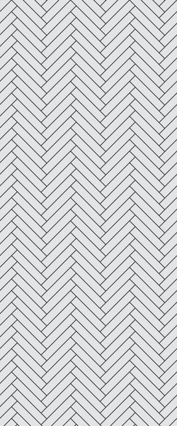 Grey Double Herringbone Tile Acrylic Shower Wall Panel 2440mm x 1220mm (3mm Thick) - CladdTech