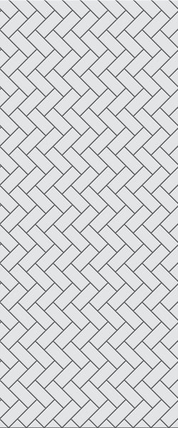 Grey Diagonal Herringbone Tile Acrylic Shower Wall Panel 2440mm x 1220mm (3mm Thick) - CladdTech